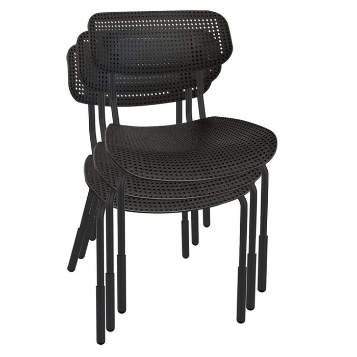 Школьный стул Точка Роста черного цвета - купить Детские стулья по цене 6800.0