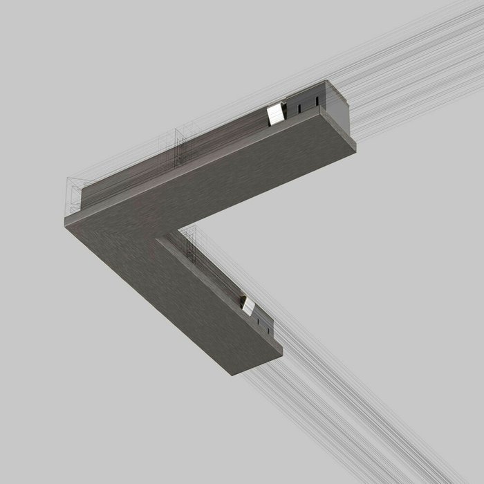 Titan Line Угловой коннектор титан 85006/00 Line Magnetic Titan Line Угловой коннектор титан 85006/00 Line Magnetic