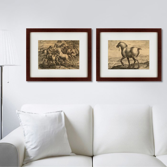 Картина Fighting horses 1575 г. - лучшие Картины в INMYROOM