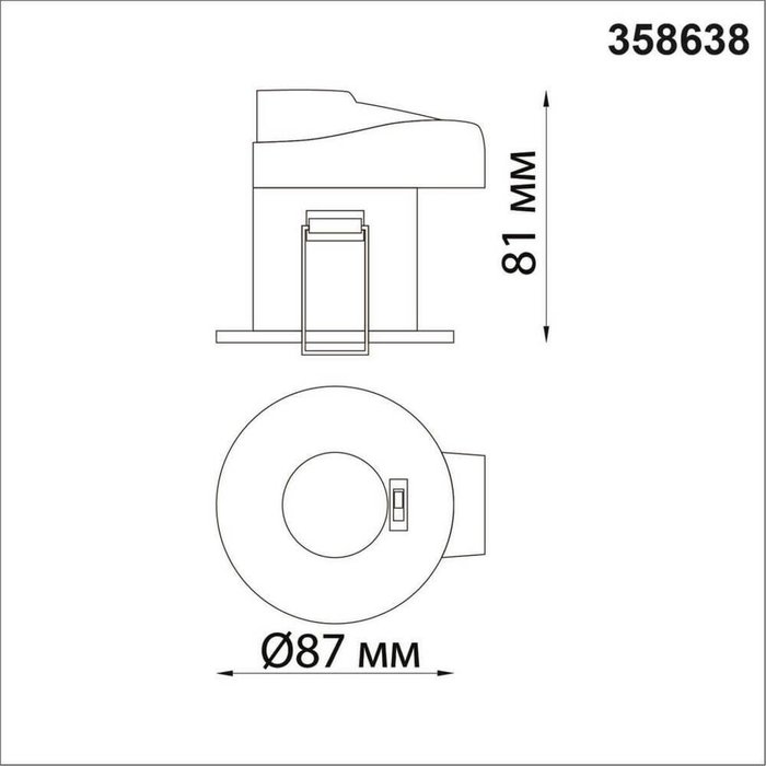 Встраиваемый светильник Regen 358638 (пластик, цвет черный) - лучшие Встраиваемые споты в INMYROOM Встраиваемый светильник Regen 358638 (пластик, цвет черный) - лучшие Встраиваемые споты в INMYROOM
