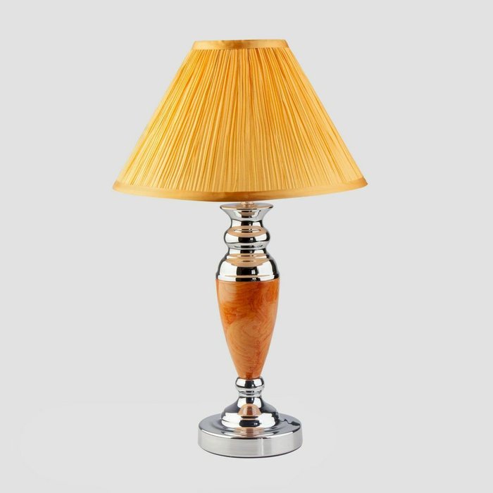 Настольная лампа Majorka янтарного цвета