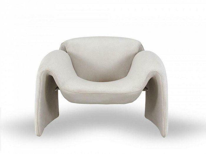 Кресло Groovy белого цвета - купить Интерьерные кресла по цене 69900.0