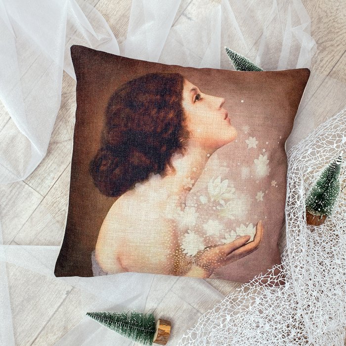 Декоративная подушка «Букет мечты» - лучшие Декоративные подушки в INMYROOM