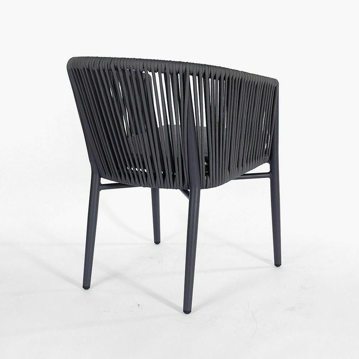 Стул Марсель темно-серого цвета - лучшие Садовые стулья в INMYROOM