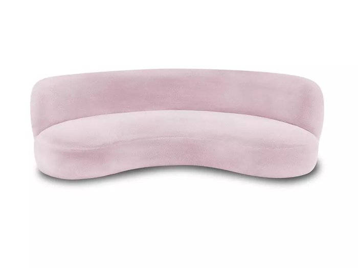 Диван Patti светло-розового цвета - лучшие Прямые диваны в INMYROOM