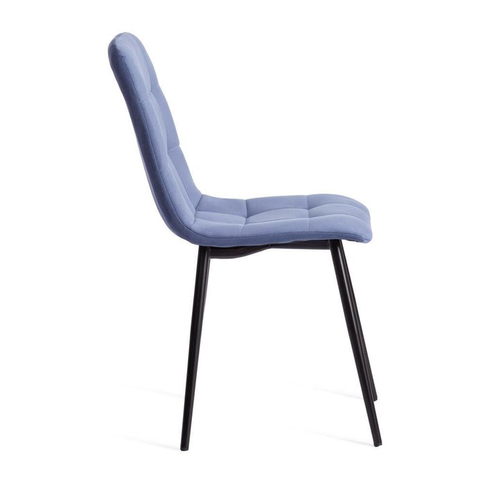 Набор их двух стульев Chilly Max серо-голубого цвета - лучшие Обеденные стулья в INMYROOM