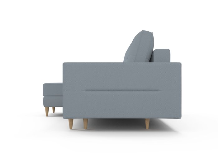 Угловой диван-кровать Вестор серого цвета - лучшие Угловые диваны в INMYROOM