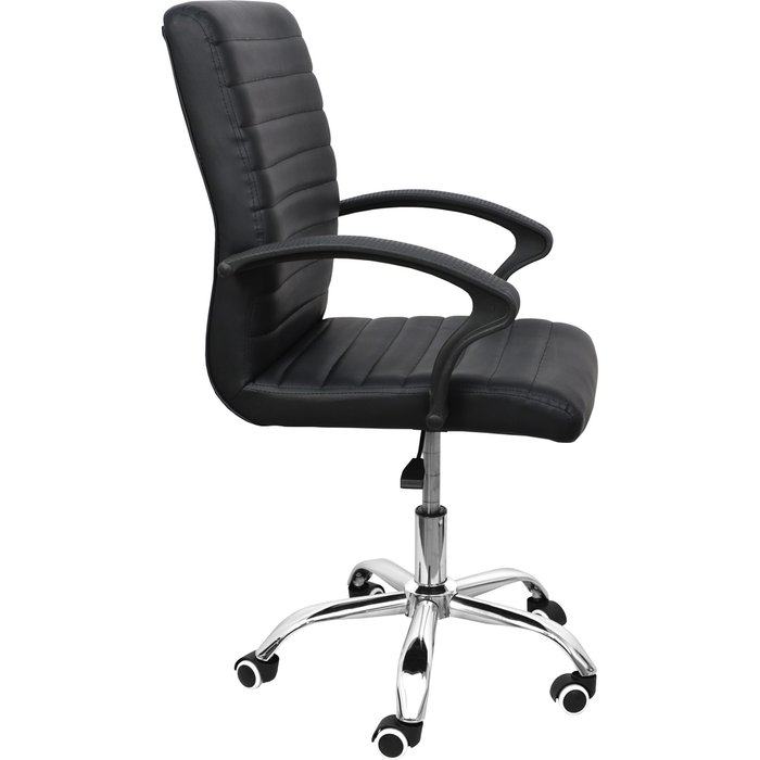 Кресло поворотное James черного цвета - лучшие Офисные кресла в INMYROOM