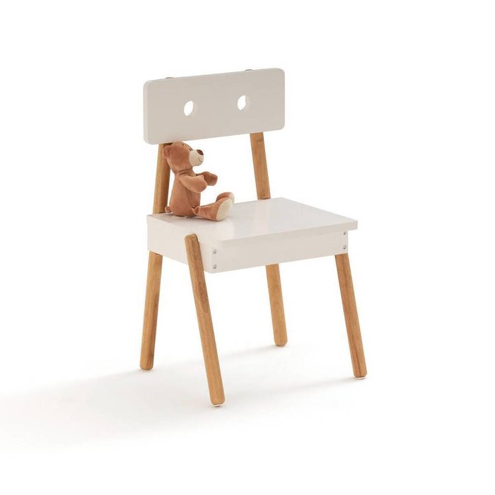 Стул для письменного стола детский Wallet белого цвета - купить Детские стулья по цене 8987.0