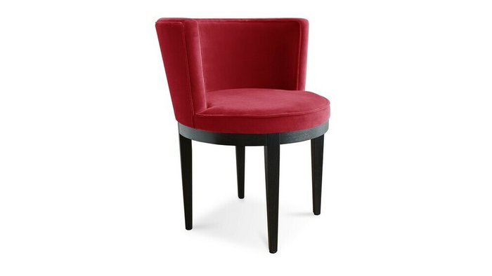 Кресло Тимор красного цвета - купить Обеденные стулья по цене 24000.0