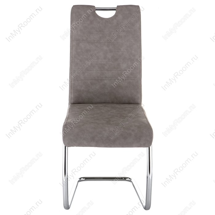 Стул Tur светло-серого цвета  - купить Обеденные стулья по цене 3850.0