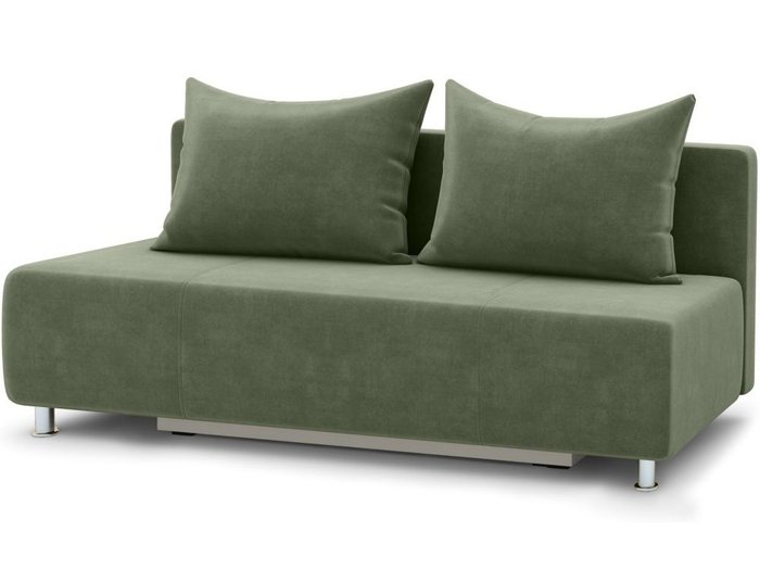 Диван-кровать Глория зеленого цвета - купить Прямые диваны по цене 23400.0