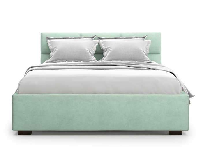 Кровать Bolsena 140х200 мятного цвета с подъемным механизмом  - купить Кровати для спальни по цене 39900.0