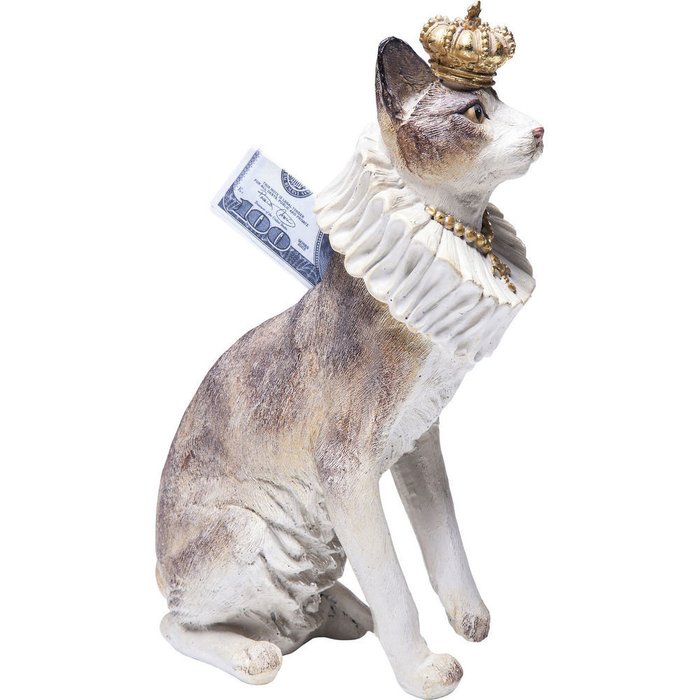 Копилка Princess Cat с золотой отделкой - лучшие Фигуры и статуэтки в INMYROOM