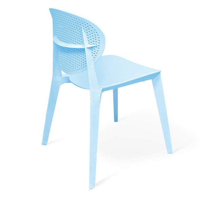 Стул Luna нежно-голубого цвета  - купить Обеденные стулья по цене 3390.0