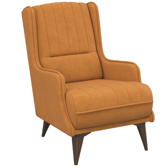 Кресло Болеро оранжевого цвета - купить Интерьерные кресла по цене 16508.0