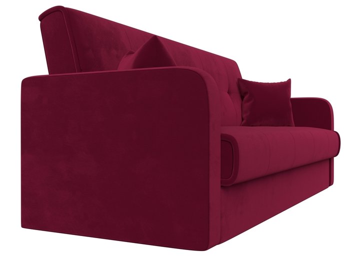 Диван-кровать Надежда бордового цвета - лучшие Прямые диваны в INMYROOM