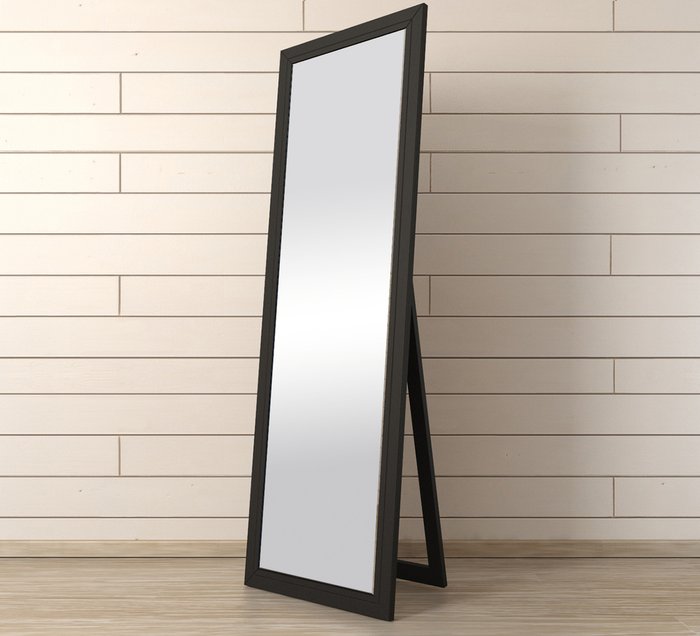 Напольное зеркало "Rome" черное - купить Напольные зеркала по цене 33053.0