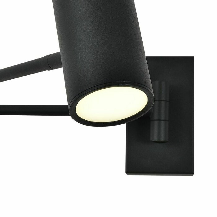 Спот Stigma 10282/1LED Black (металл, цвет черный) - лучшие Накладные споты в INMYROOM Спот Stigma 10282/1LED Black (металл, цвет черный) - лучшие Накладные споты в INMYROOM