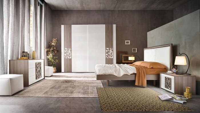 итальянская спальня Fusion со склада в Москве - лучшие Спальные гарнитуры в INMYROOM