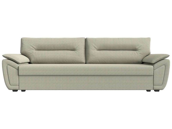 Прямой диван-кровать Нэстор Лайт серо-бежевого цвета - купить Прямые диваны по цене 29999.0