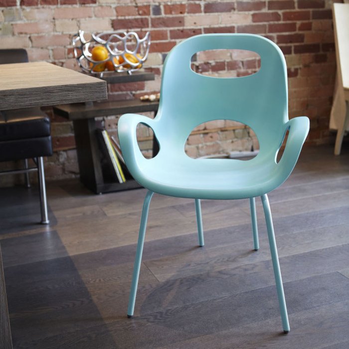 Стул дизайнерский OH Chair морская волна - купить Обеденные стулья по цене 4400.0