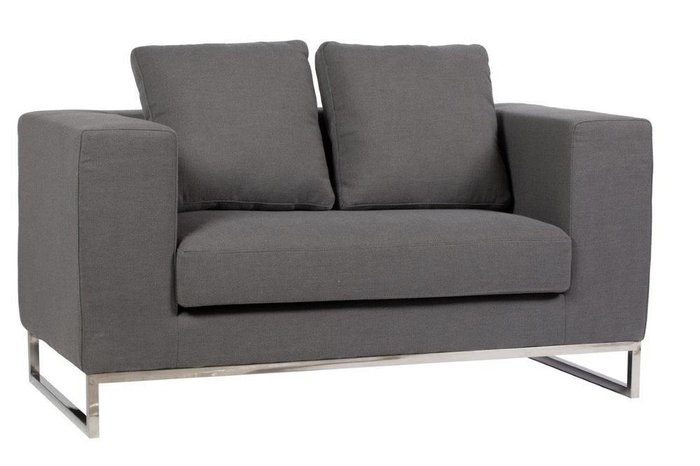 Диван  Dadone Sofa серого цвета - купить Прямые диваны по цене 52000.0