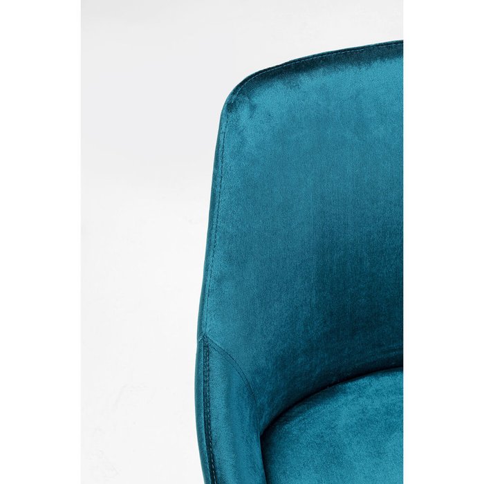 Стул мягкий East Side синего цвета - купить Обеденные стулья по цене 17451.0