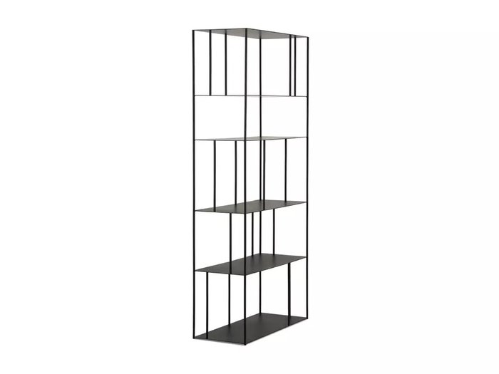 Стеллаж Shelf 182 черного цвета - лучшие Стеллажи в INMYROOM