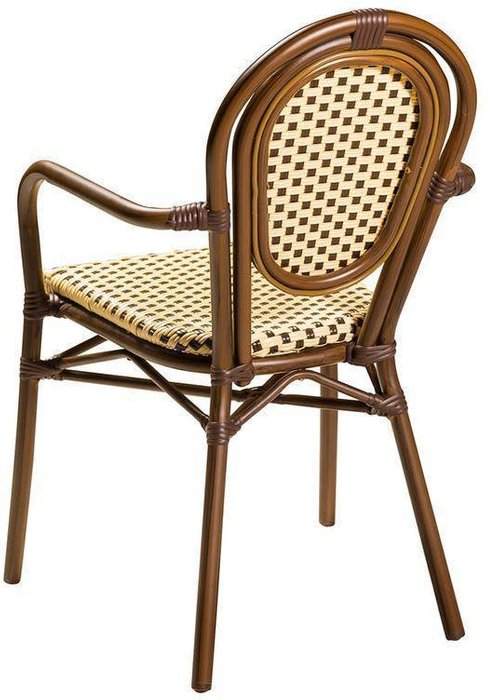 Стул Франция с подлокотниками  - лучшие Садовые стулья в INMYROOM