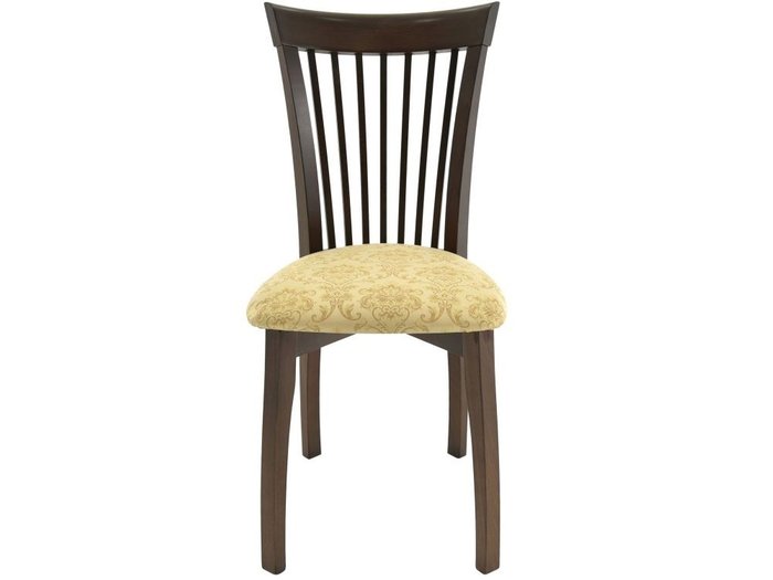Стул Тулон коричнево-желтого цвета - лучшие Обеденные стулья в INMYROOM