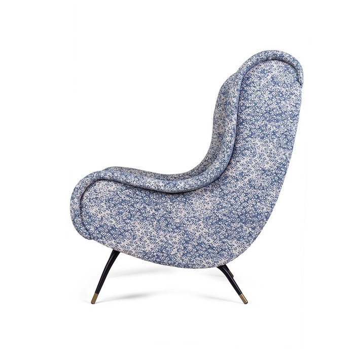Кресло Zestasia сине-бежевого цвета - купить Интерьерные кресла по цене 88205.0