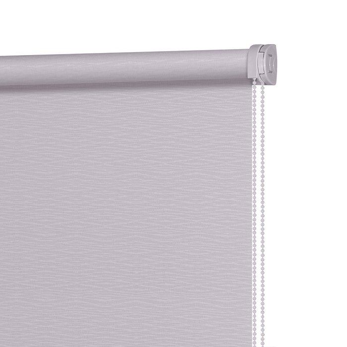 Рулонная штора Миниролл Маринела серовато-лилового цвета 100x160