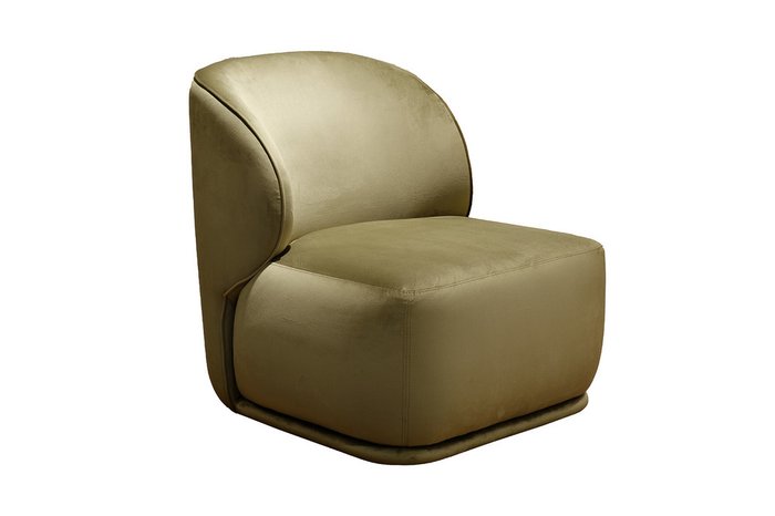 Кресло Capri Basic оливкового цвета - купить Интерьерные кресла по цене 58500.0