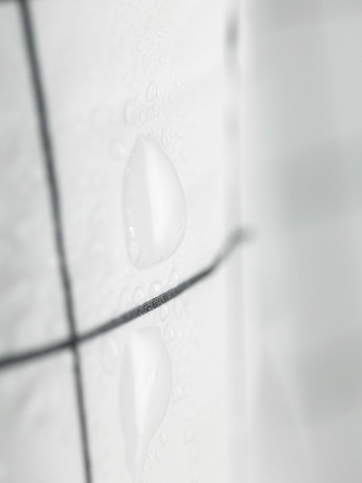 Штора для ванной комнаты Nova check 180х180 белого цвета - лучшие Шторки для душа в INMYROOM