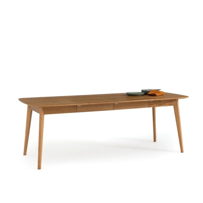 Обеденный стол раскладной Aramis коричневого цвета - купить Обеденные столы по цене 103372.0