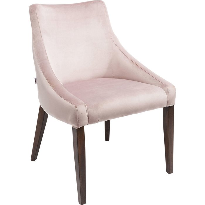 Стул мягкий Mode розового цвета - лучшие Обеденные стулья в INMYROOM