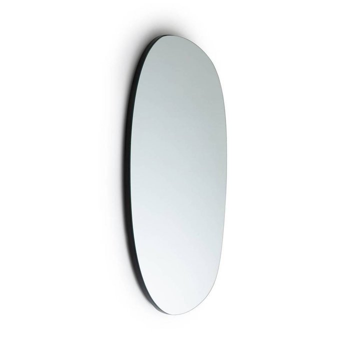 Зеркало настенное Biface серого цвета - купить Настенные зеркала по цене 14627.0
