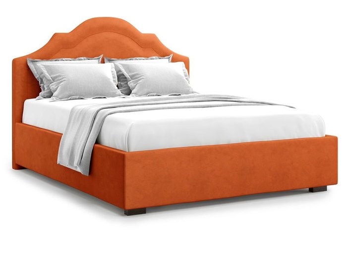 Кровать с подъемным механизмом Madzore 160х200 оранжевого цвета