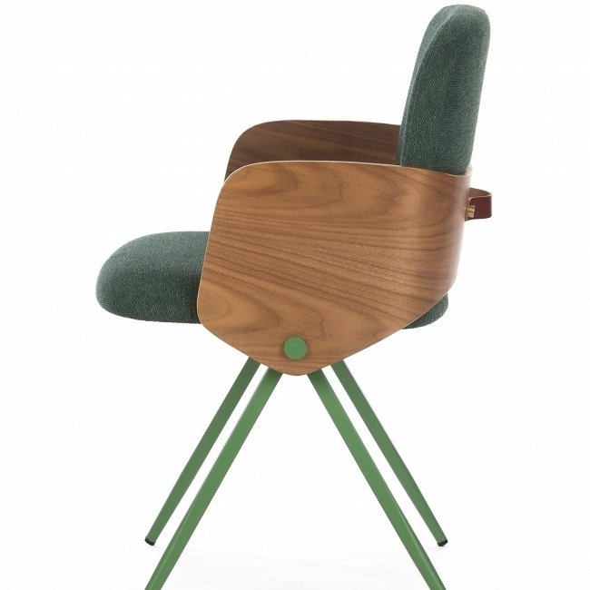 Стул Isla зеленого цвета - купить Обеденные стулья по цене 19364.0