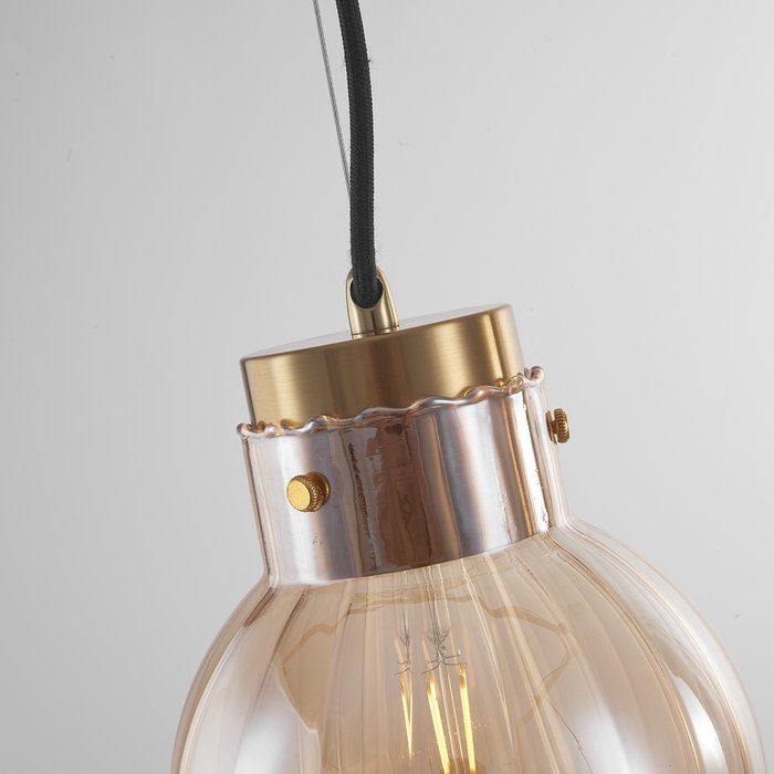 Подвесной светильник Heathfield Lighting - Medina Pendant Brown - лучшие Подвесные светильники в INMYROOM