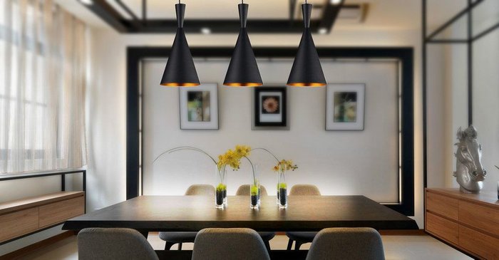 Подвесной светильник Foggi черного цвета - лучшие Подвесные светильники в INMYROOM