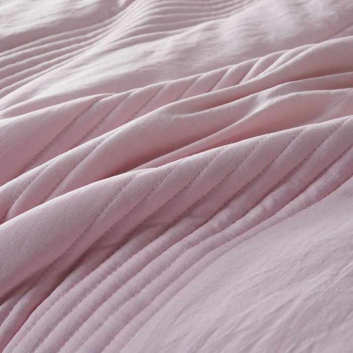 Покрывало с наволочками Саломея 230х250 пепельно-розового цвета - купить Покрывала по цене 8240.0