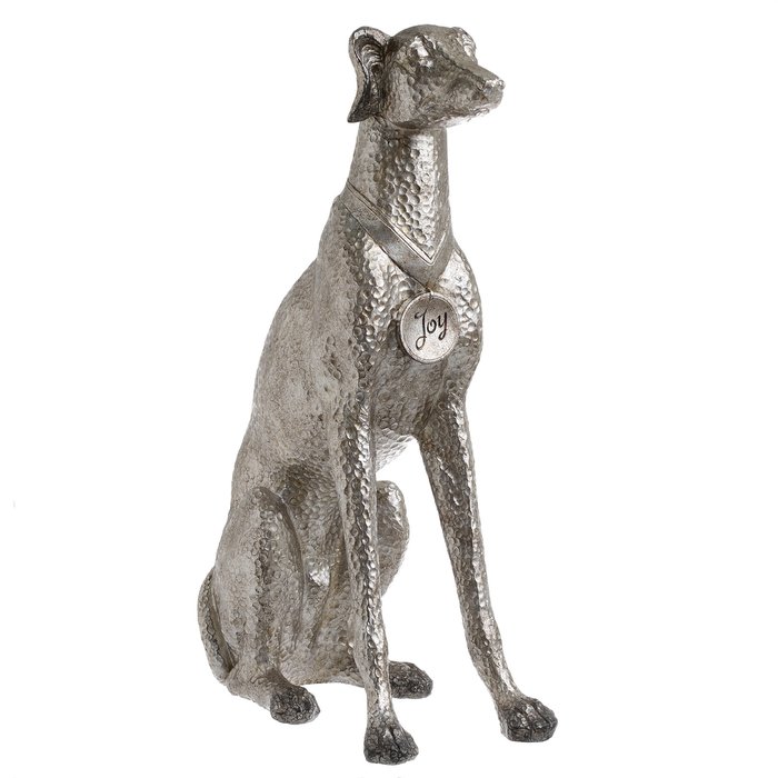 Статуэтка DOG серебристого цвета