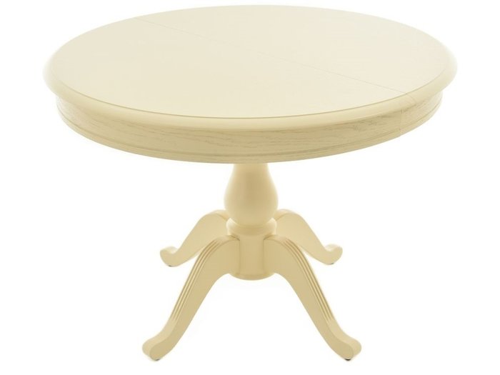 Стол раздвижной Фабрицио цвета слоновой кости - купить Обеденные столы по цене 32904.0