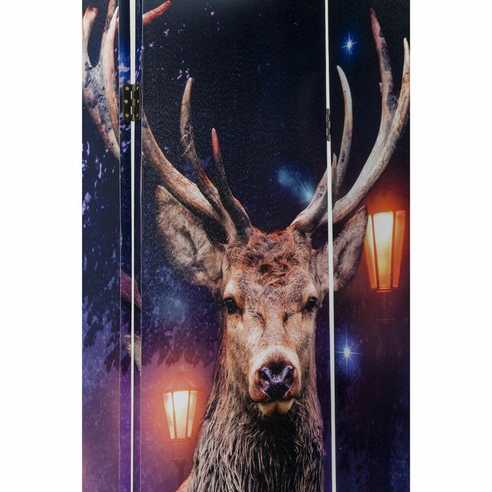 Ширма Mystic Deer 120х180 черно-синего цвета - купить Ширмы по цене 23020.0