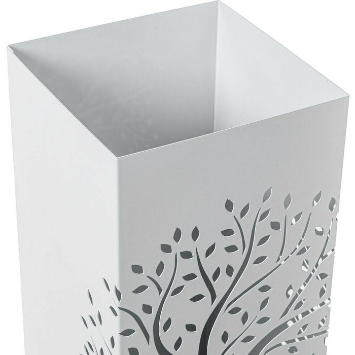 Корзина для зонтов Белый Дерево 15 x 49 x 15 cm - лучшие Подставки для зонтов в INMYROOM