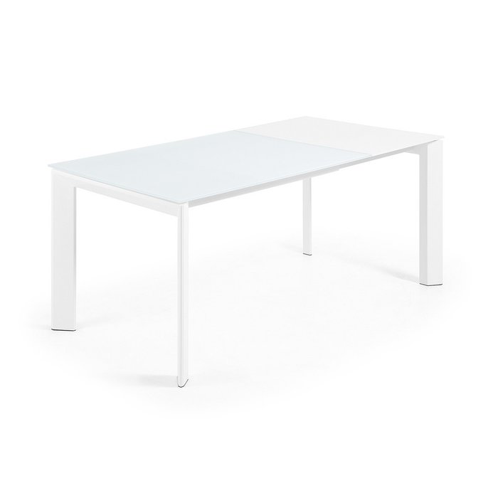 Раздвижной обеденный стол Atta 180 белого цвета - купить Обеденные столы по цене 158990.0