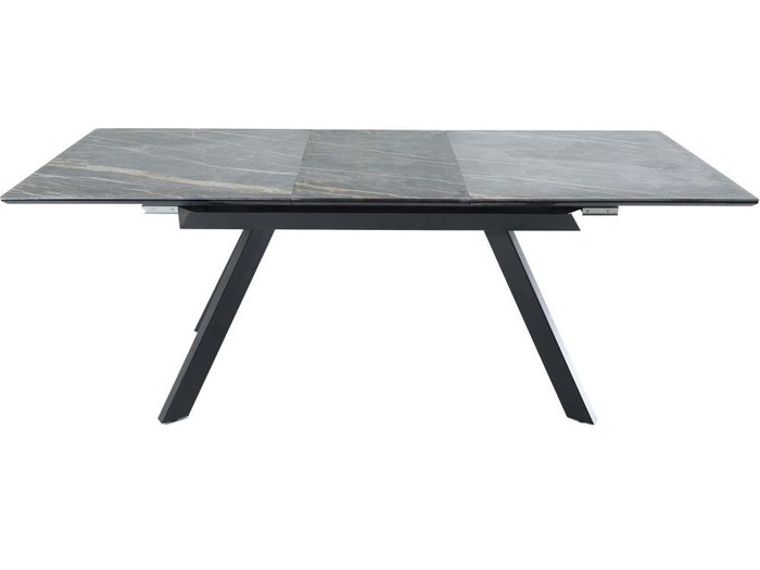 Стол раскладной Como темно-серого цвета - лучшие Обеденные столы в INMYROOM
