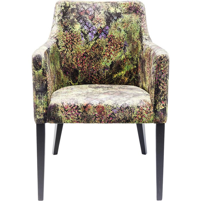 Стул с подлокотниками Jungle зеленого цвета - купить Обеденные стулья по цене 45180.0